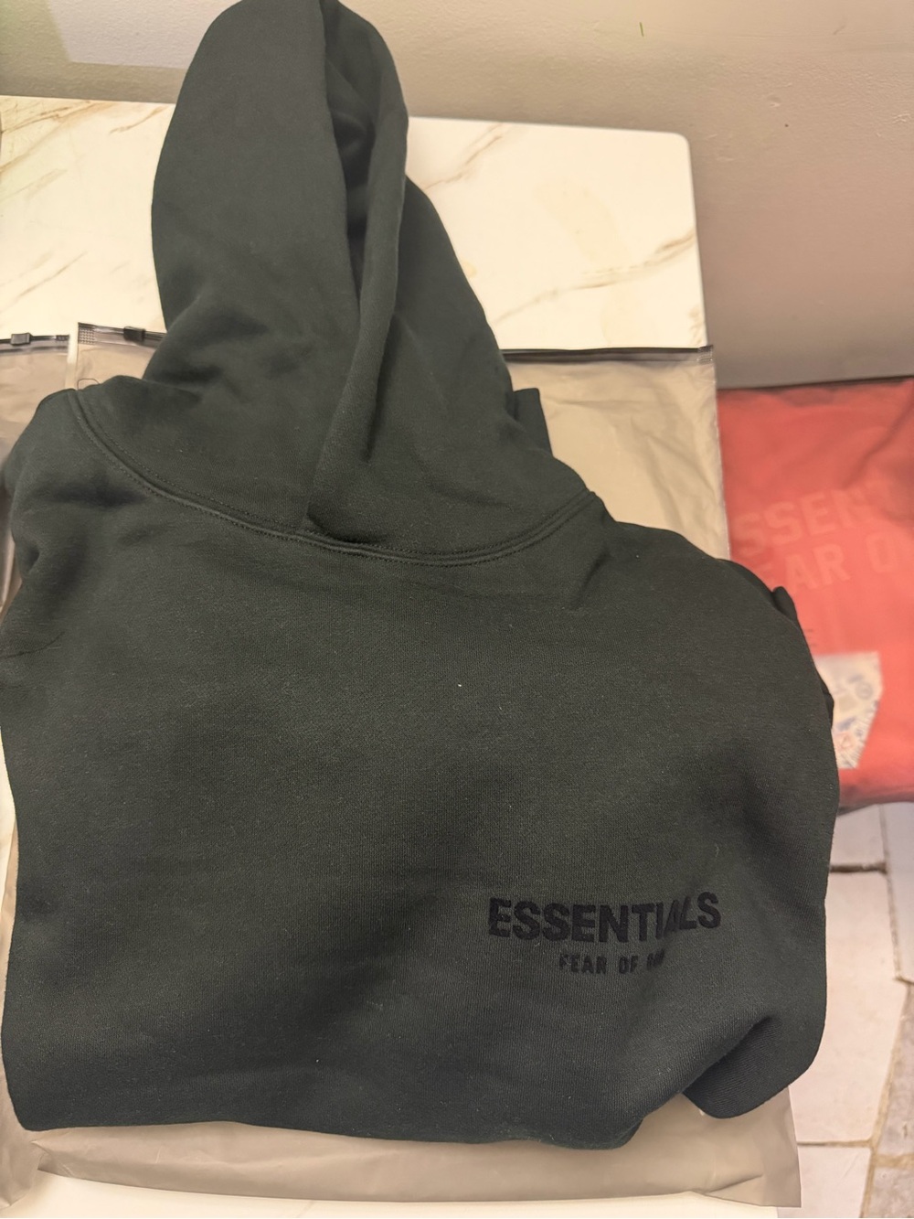 Essentials by Fear of God Men’s Black Hoodie